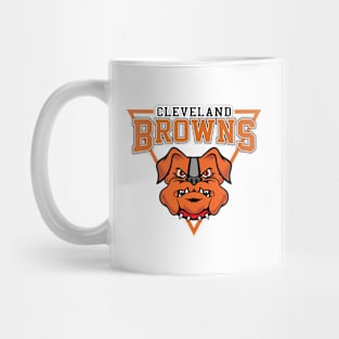 Retro Browns Mug